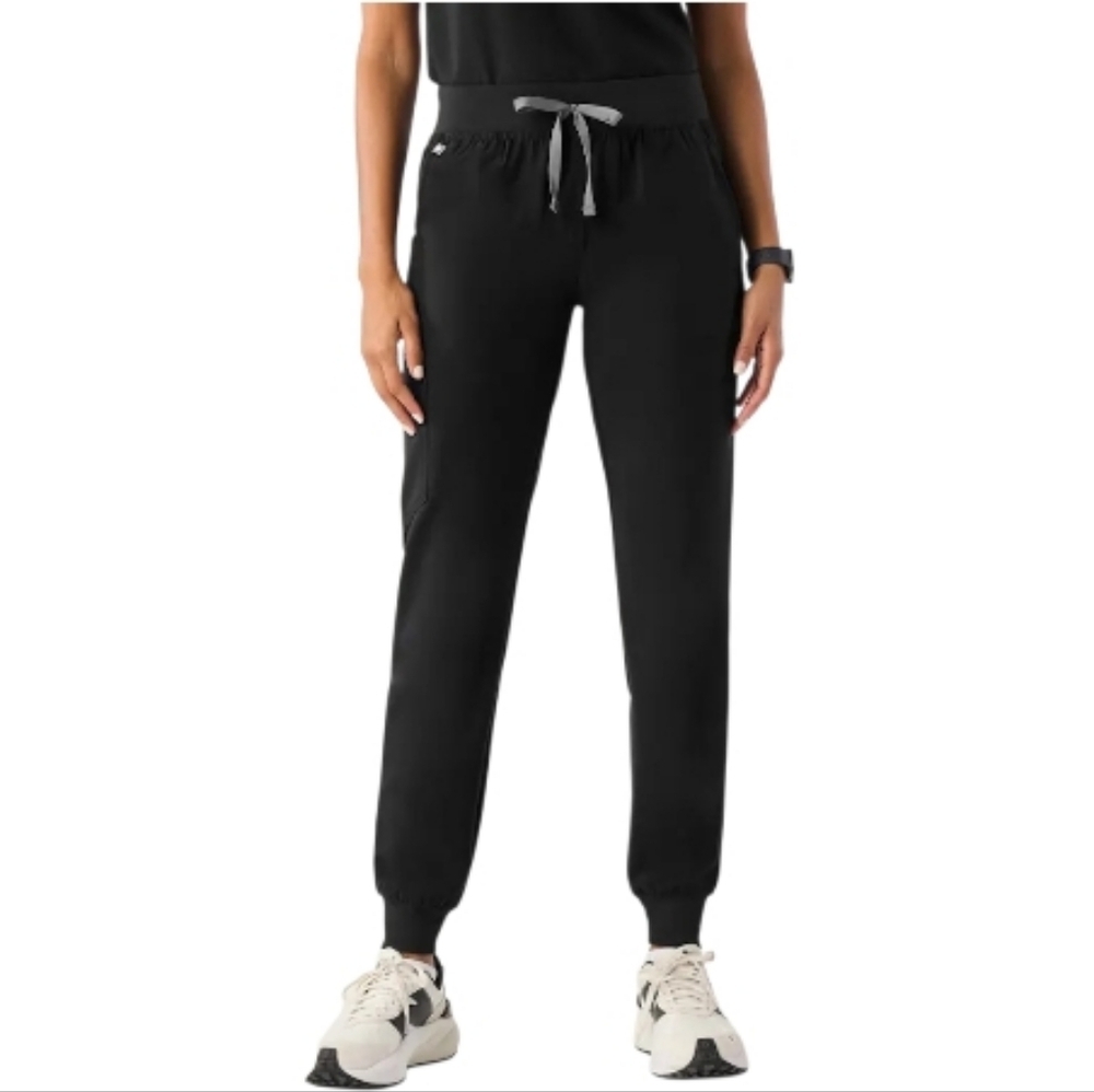 FIGS Army Green Zamora Jogger Scrub Pants - Picture 2 of 15